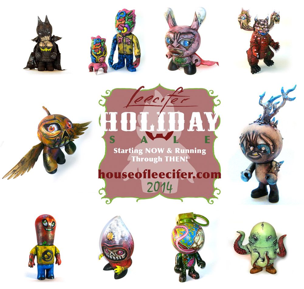 Leecifer's HOLIDAY SALE with tons of custom figures!!! SpankyStokes